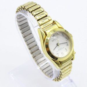Vintage Optics Watch Women's Classic Quartz Luxury Gold Tone Expandable Band